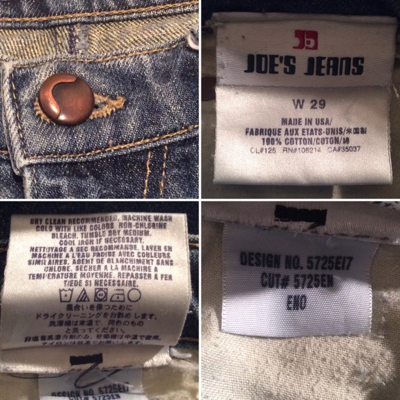 JOE'S JEANS Women's Distressed Boot Cut 10"-Rise - Picture 8 of 8